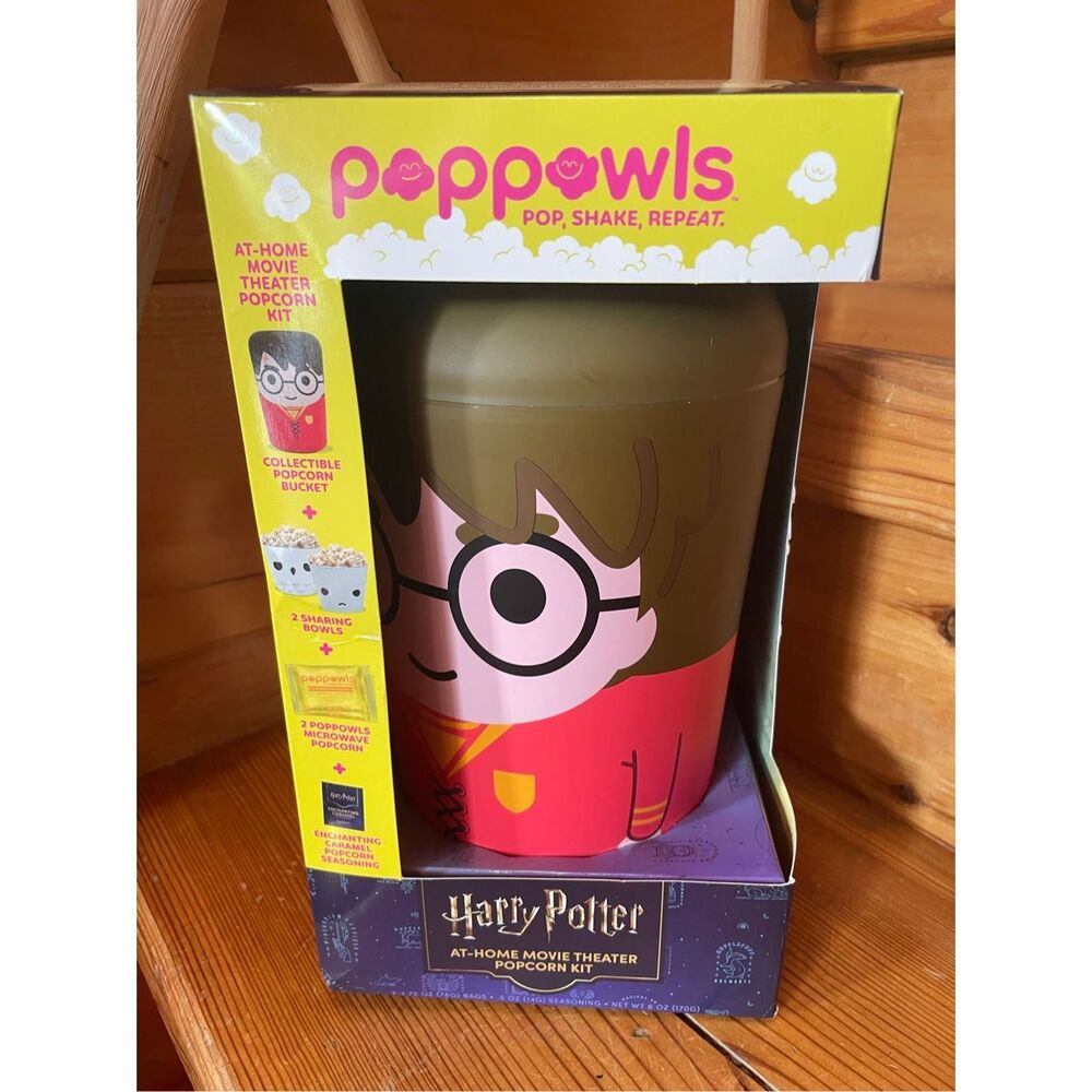 Poppowls Harry Potter At-Home Movie Theater Popcorn Kit